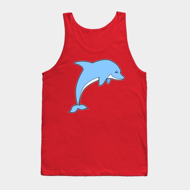 Baby Cute Dolphin Tank Top by Imutobi